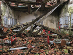 Una colonia abbandonata sulla montagna