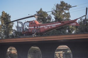 Ristorante con gli Aerei Abbandonato