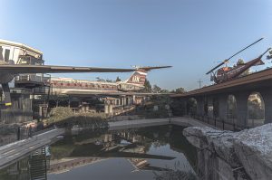 Ristorante con gli Aerei Abbandonato